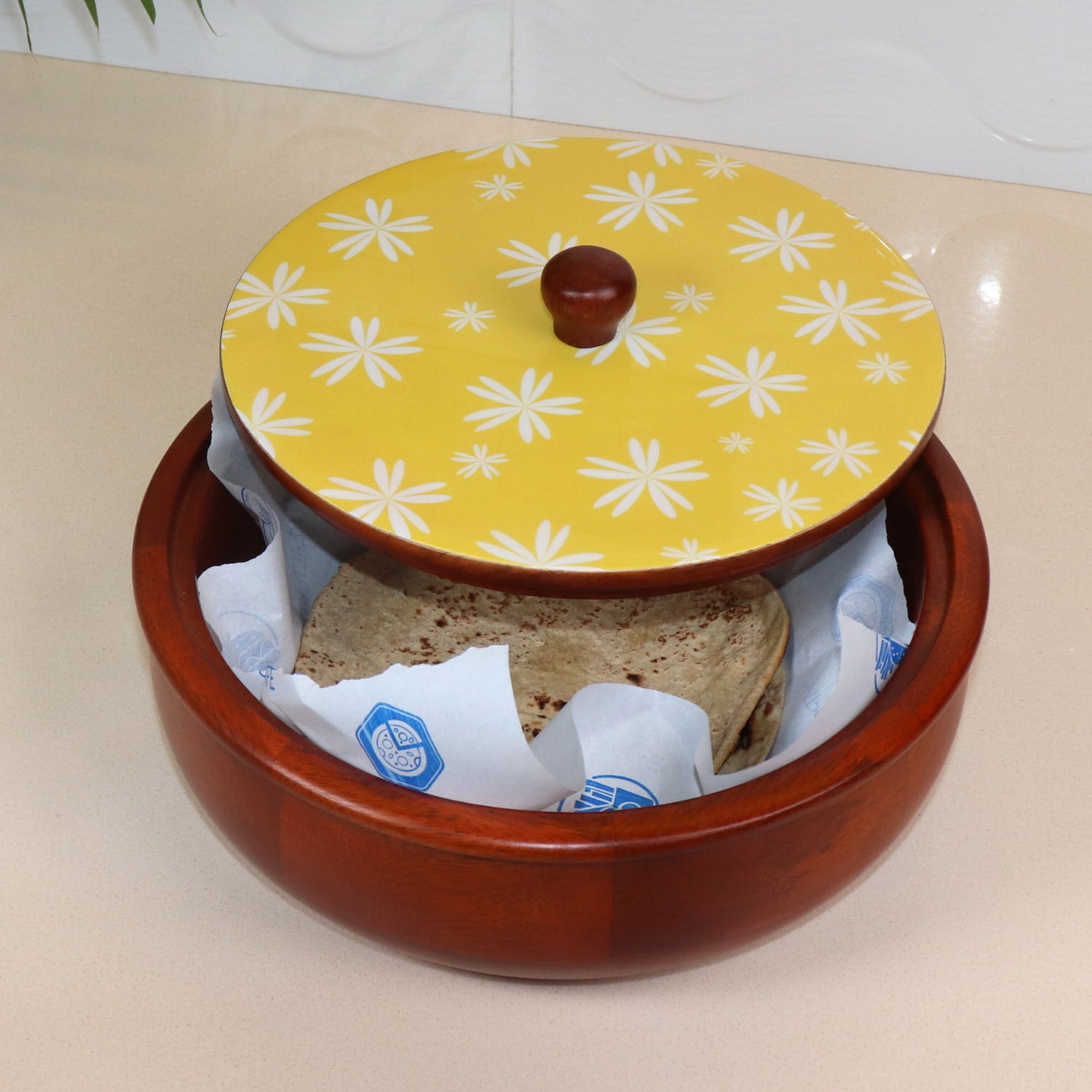 Floral Petal Chapati Box