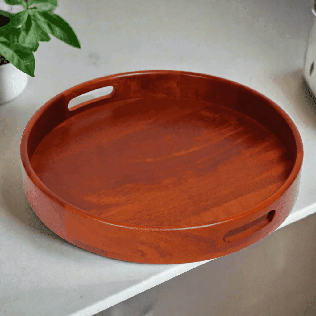 Buy Best Round wooden Tray