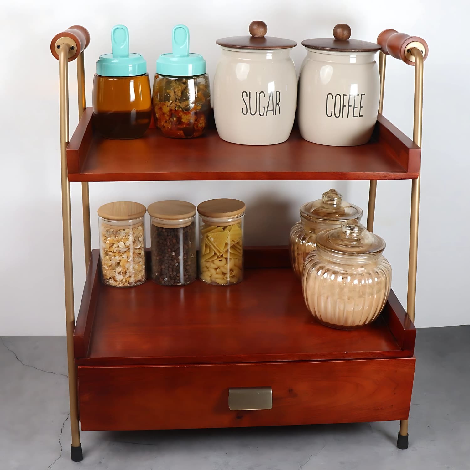 Grocery organizer for kitchen