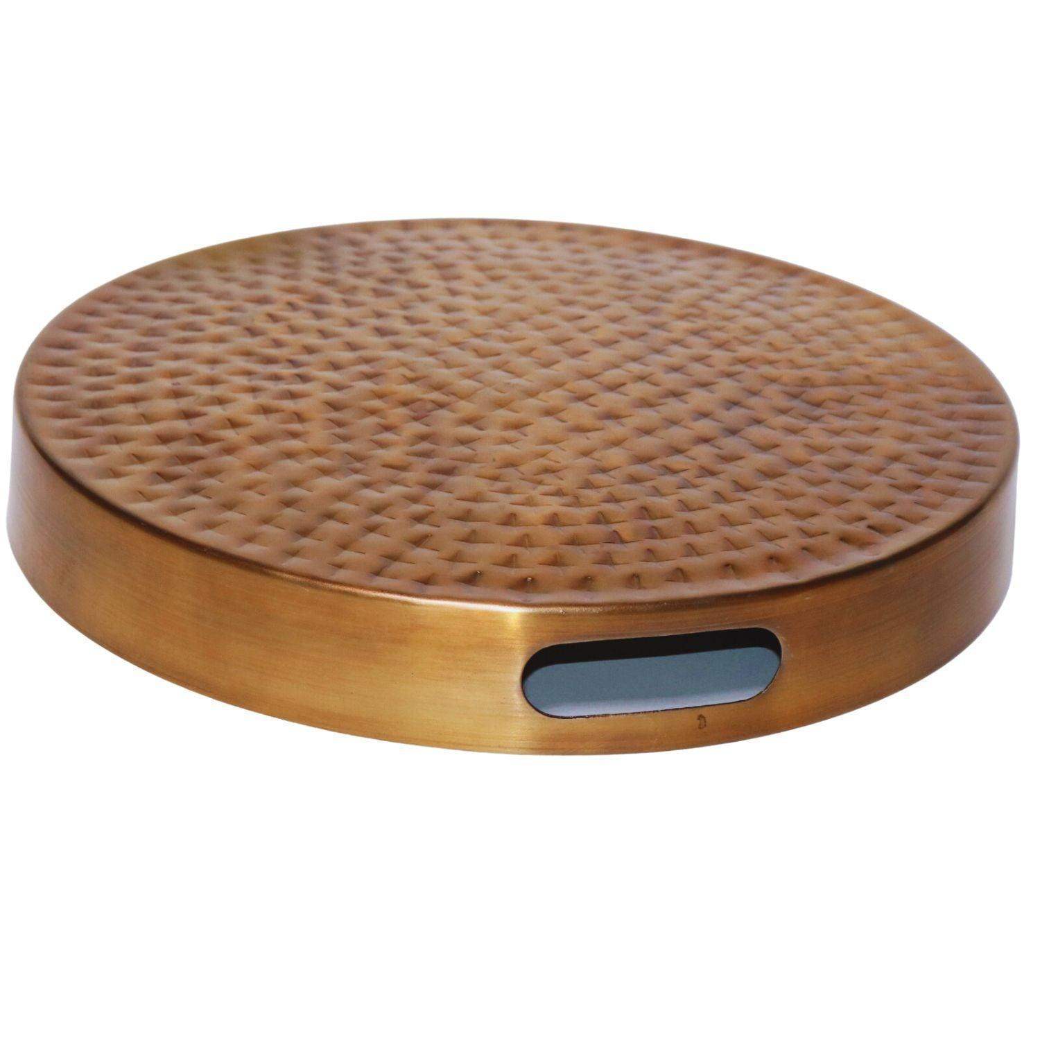 Round Metal Tray