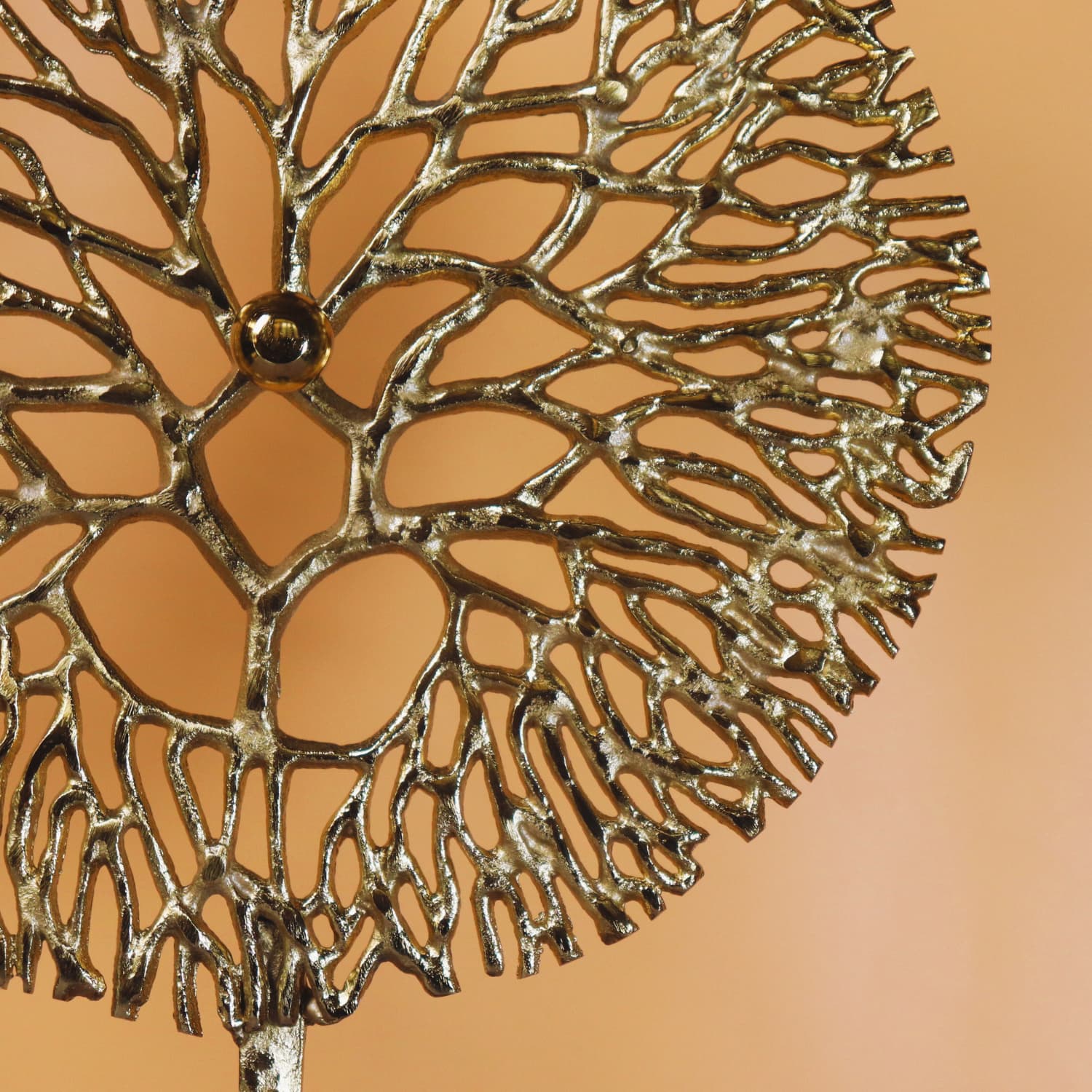 Golden Shining Tree in metal for Table decor