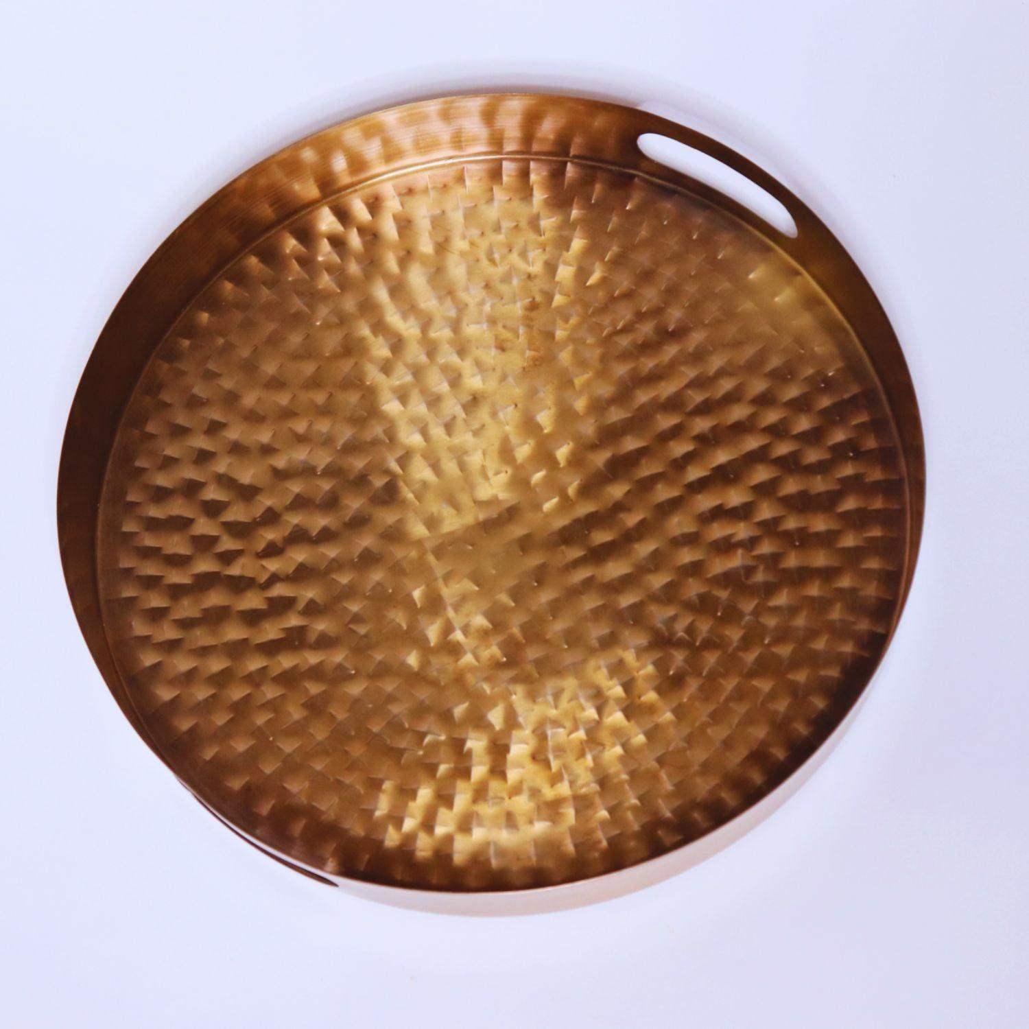 Round Metal Tray