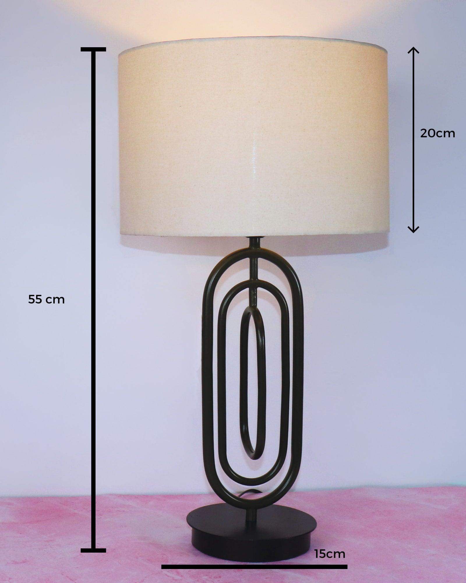 The Green moss table lamp