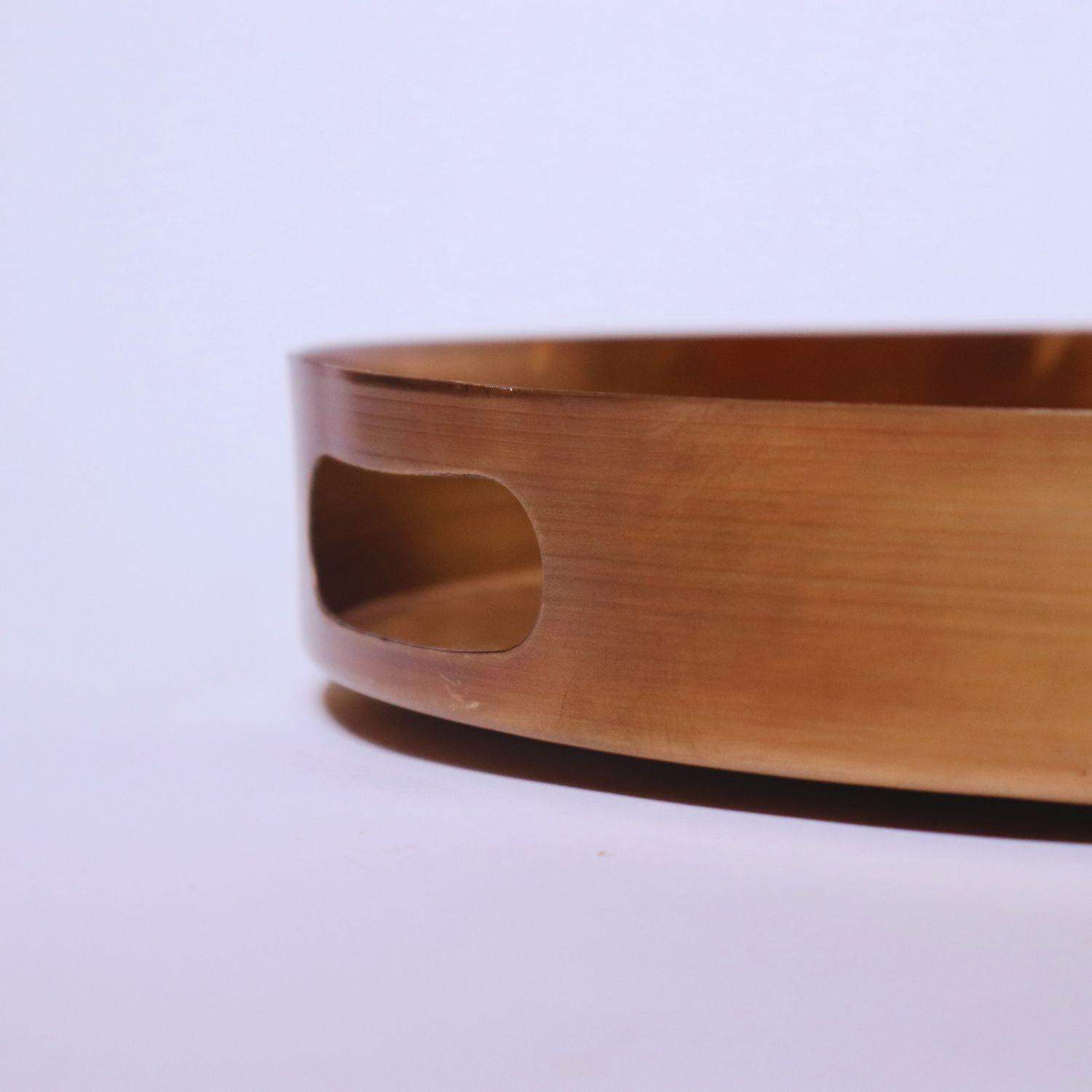 Round Metal Tray