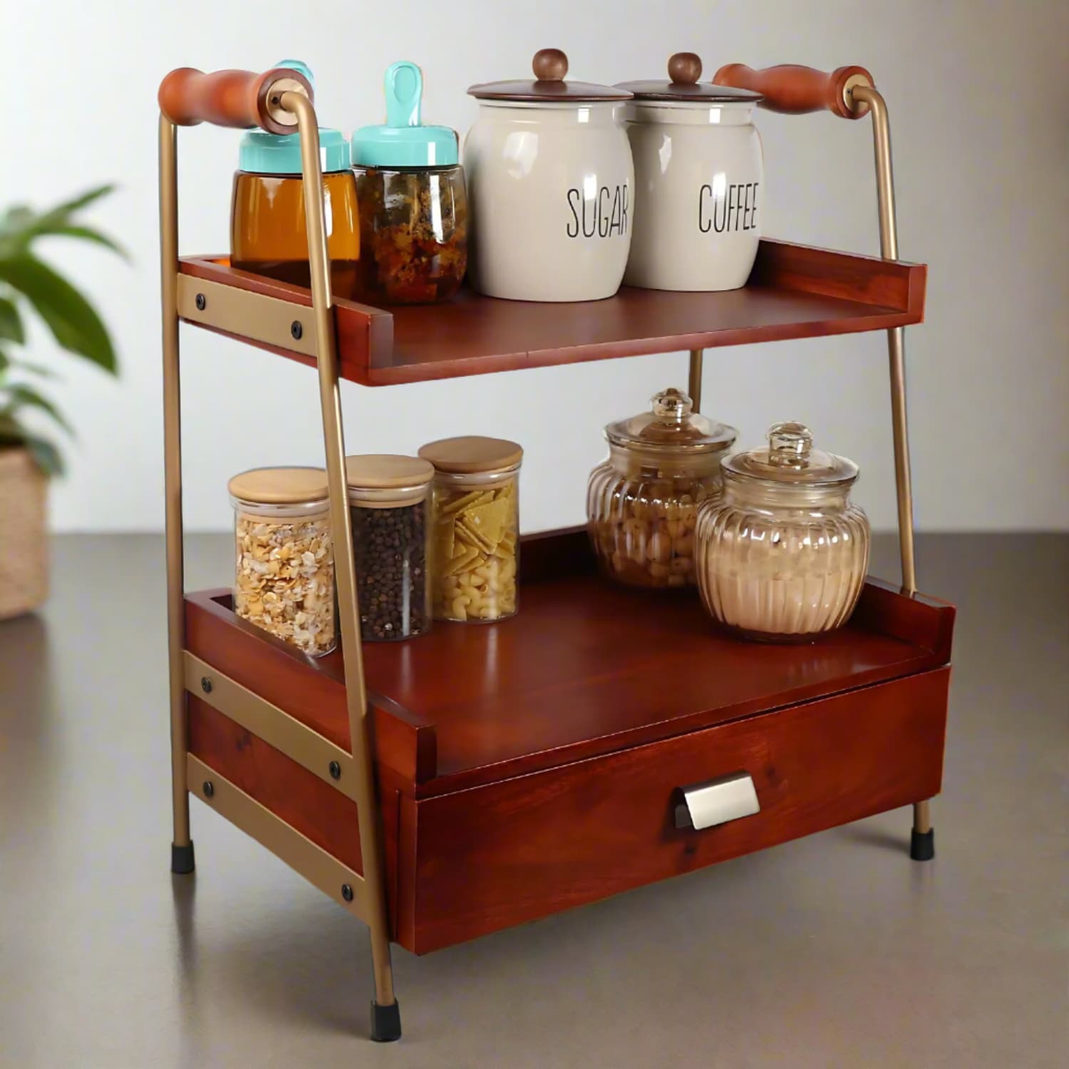 Grocery organizer for kitchen