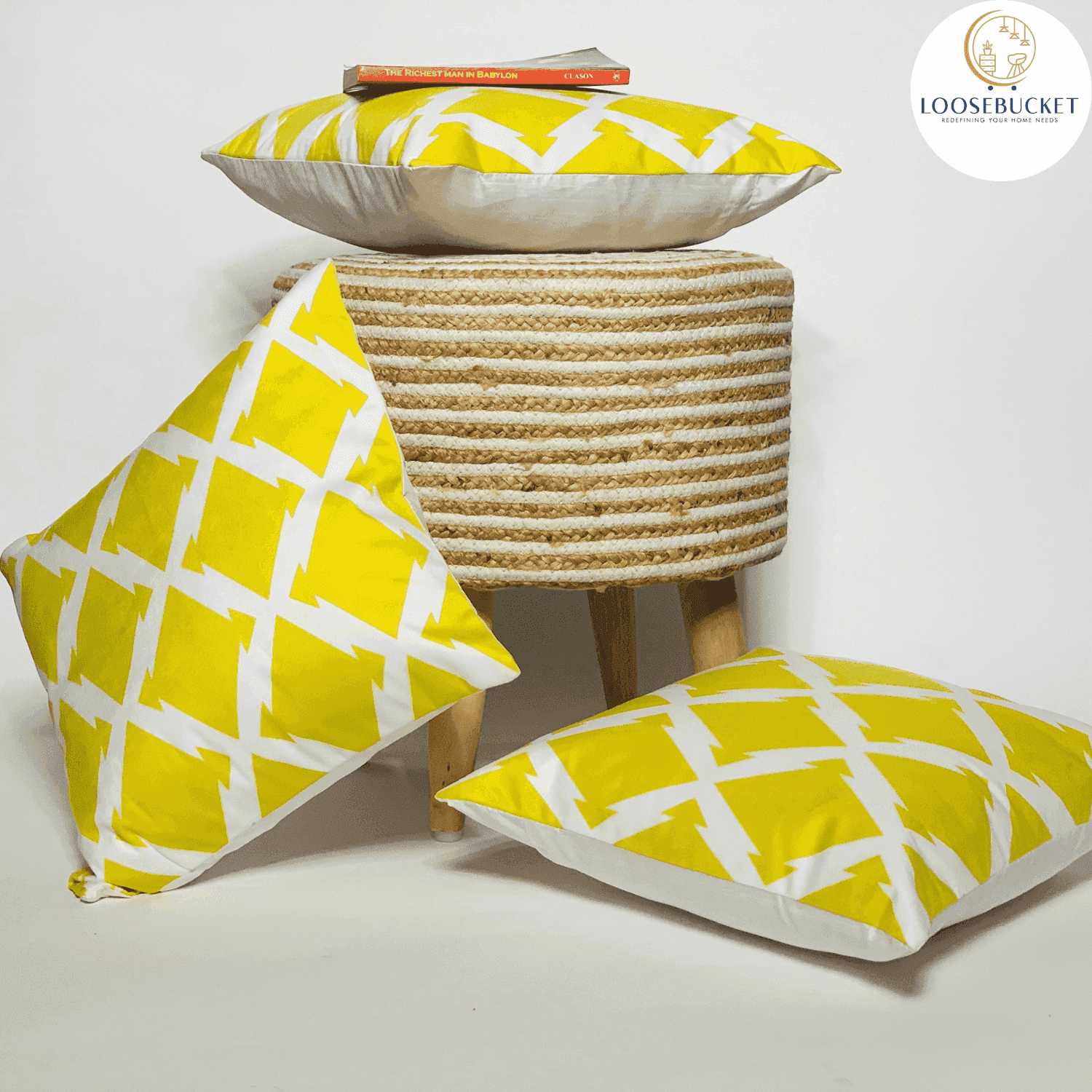 The Lemon Shot Cushion Covers - LOOSEBUCKET