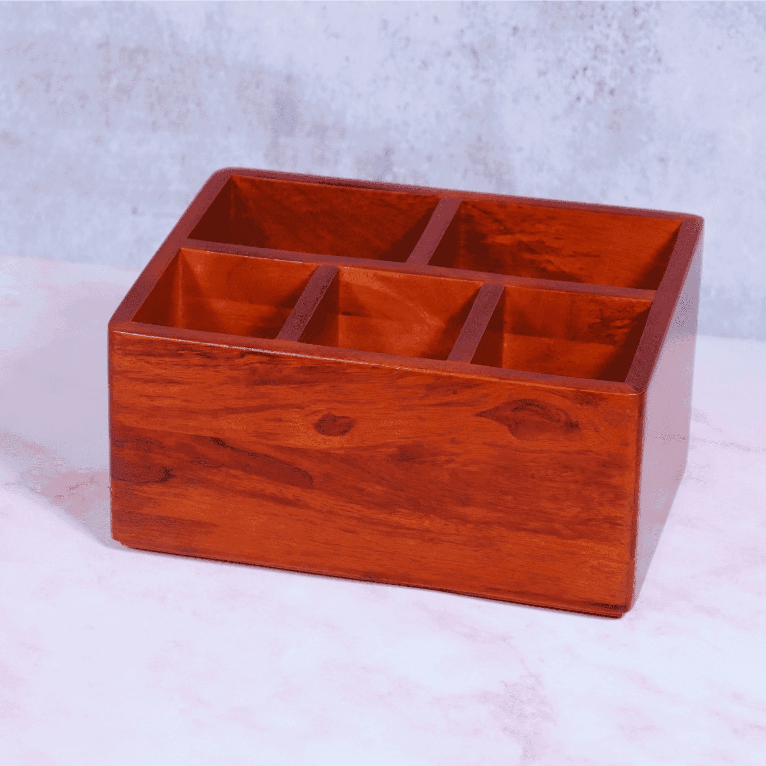 BIG Caddy Wooden Cutlery Holder - LOOSEBUCKET
