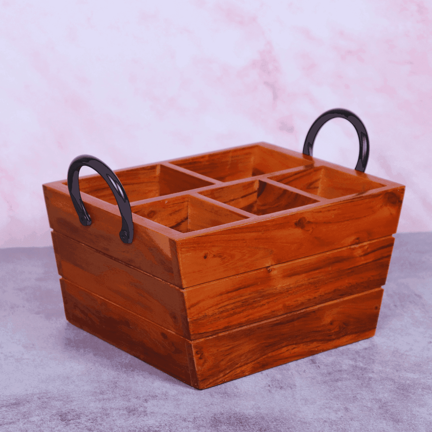 Caddy Maddy Wooden Cutlery Holder - LOOSEBUCKET