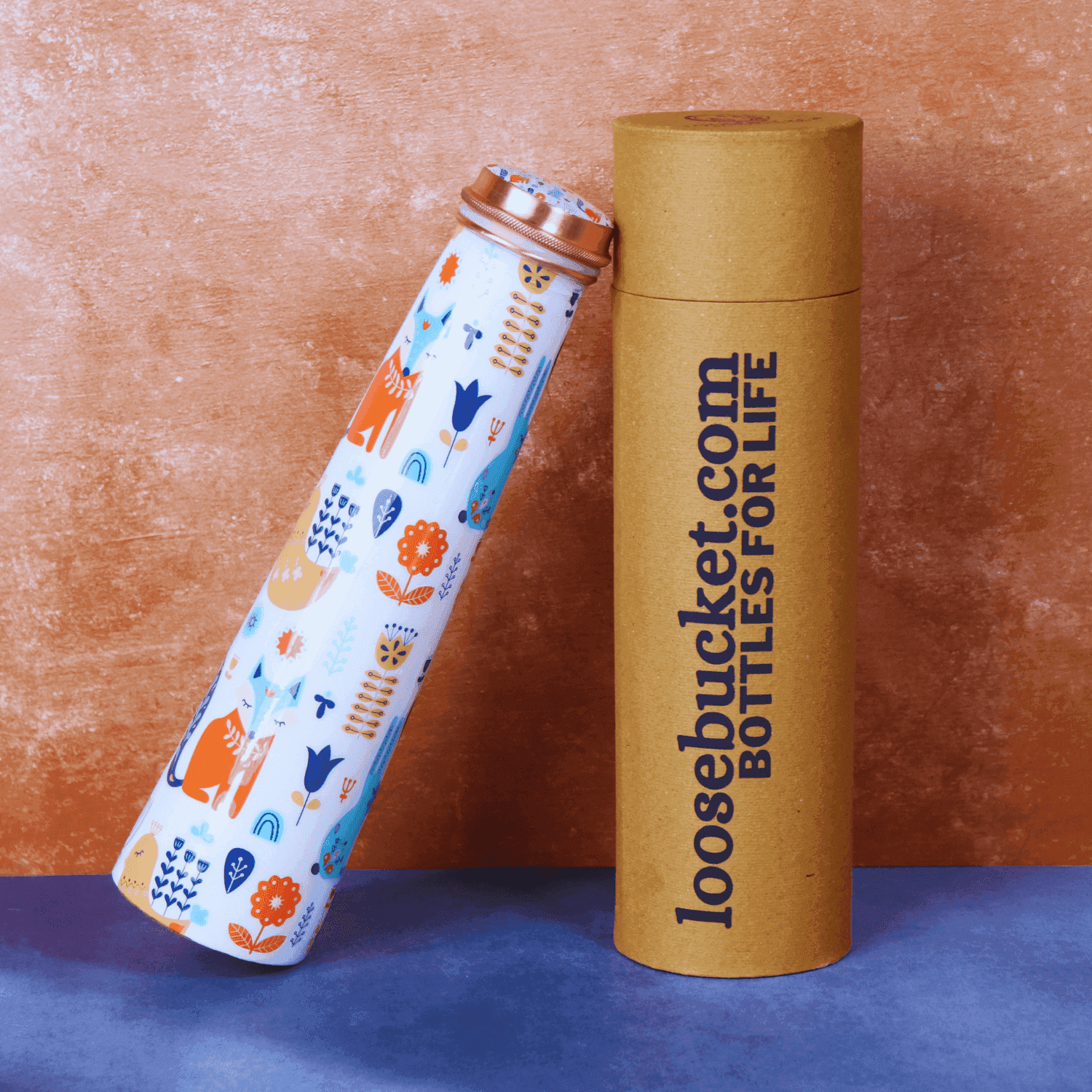 The Copper Water Bottle (The NEER TAMRA Edition) - LOOSEBUCKET