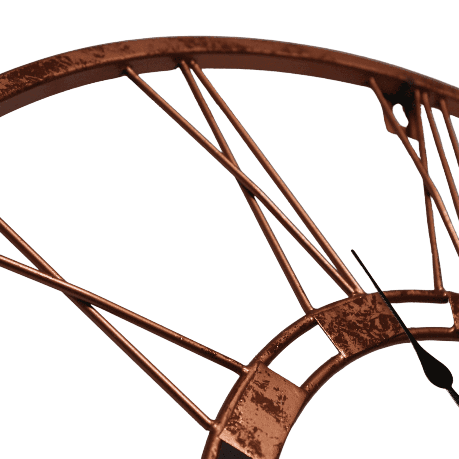Metal Wall Clock ( Copper Splash) - LOOSEBUCKET