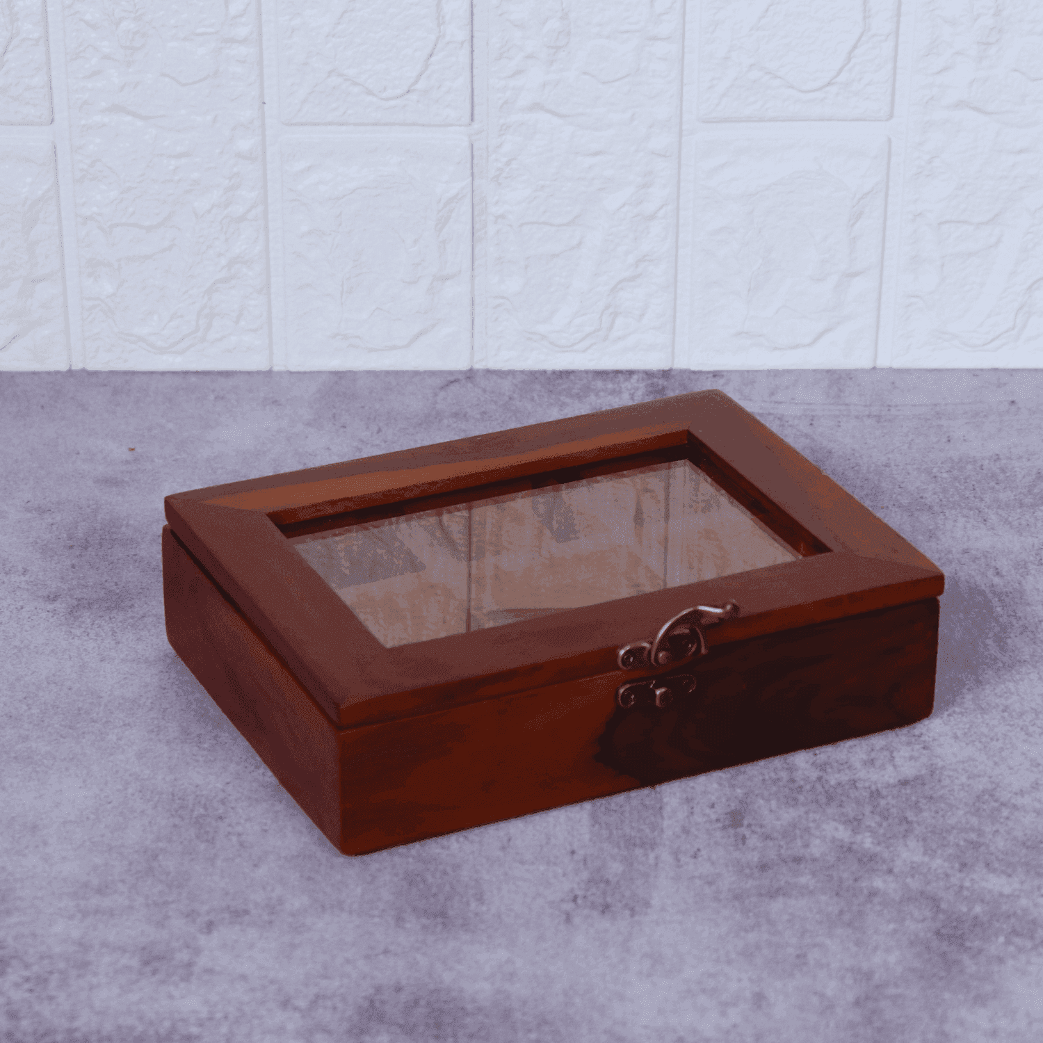 The Wooden Spice box  ( Six Compartment) - LOOSEBUCKET
