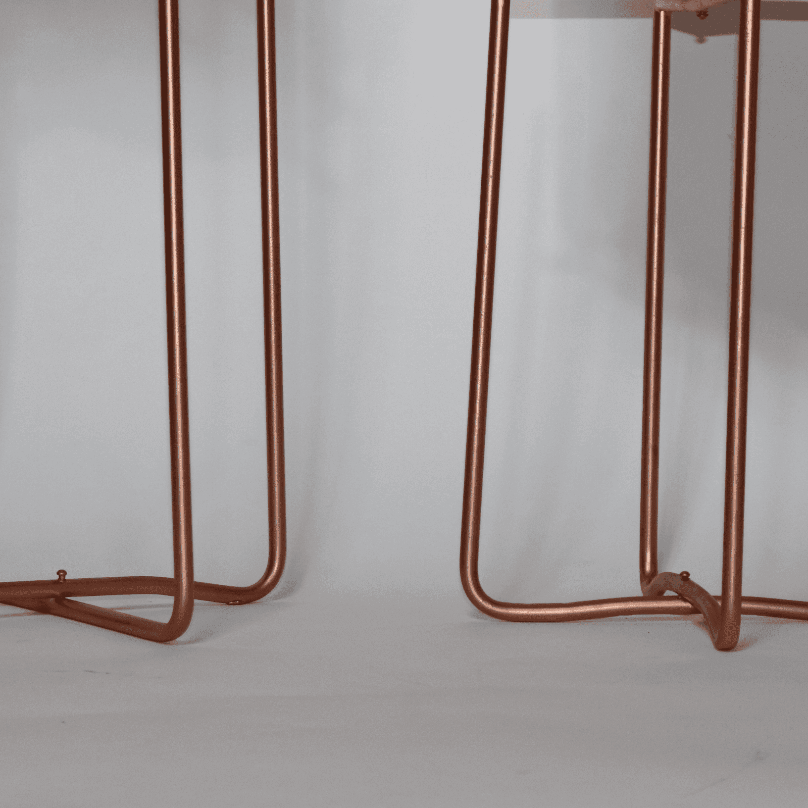 Copper Hammered Metal Planters (Set of 2) - LOOSEBUCKET