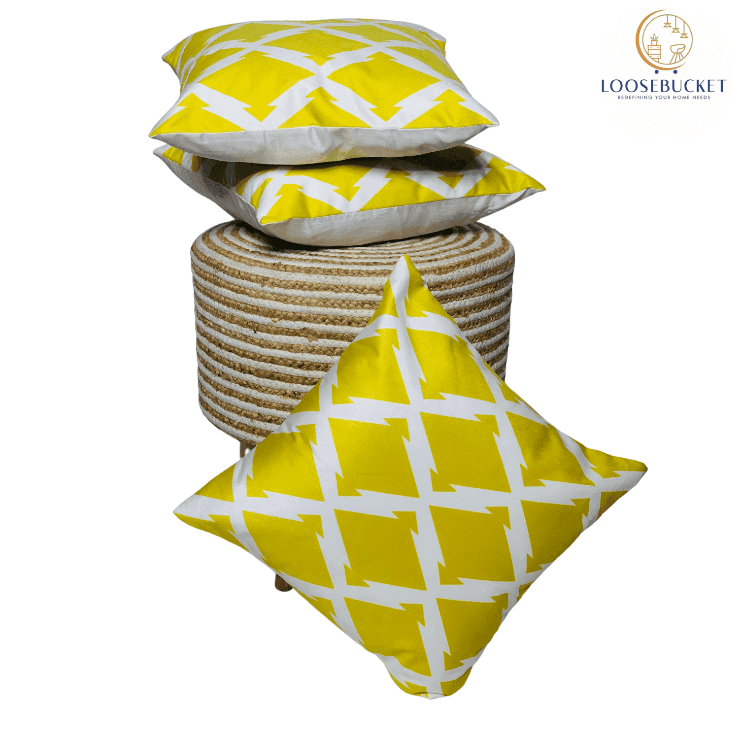 The Lemon Shot Cushion Covers - LOOSEBUCKET