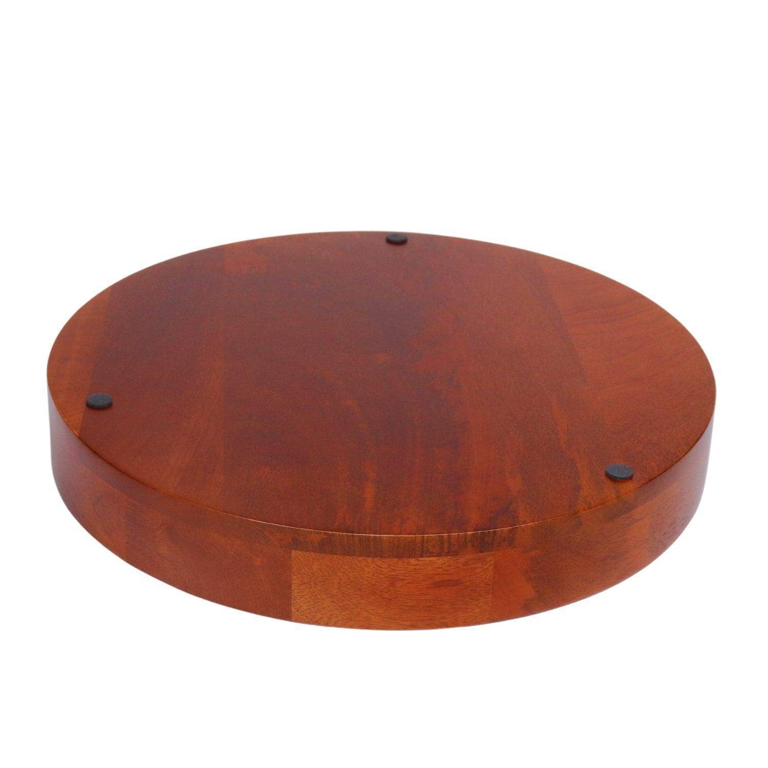 The Wooden Round Serving Trays  (Big Fam Collection)