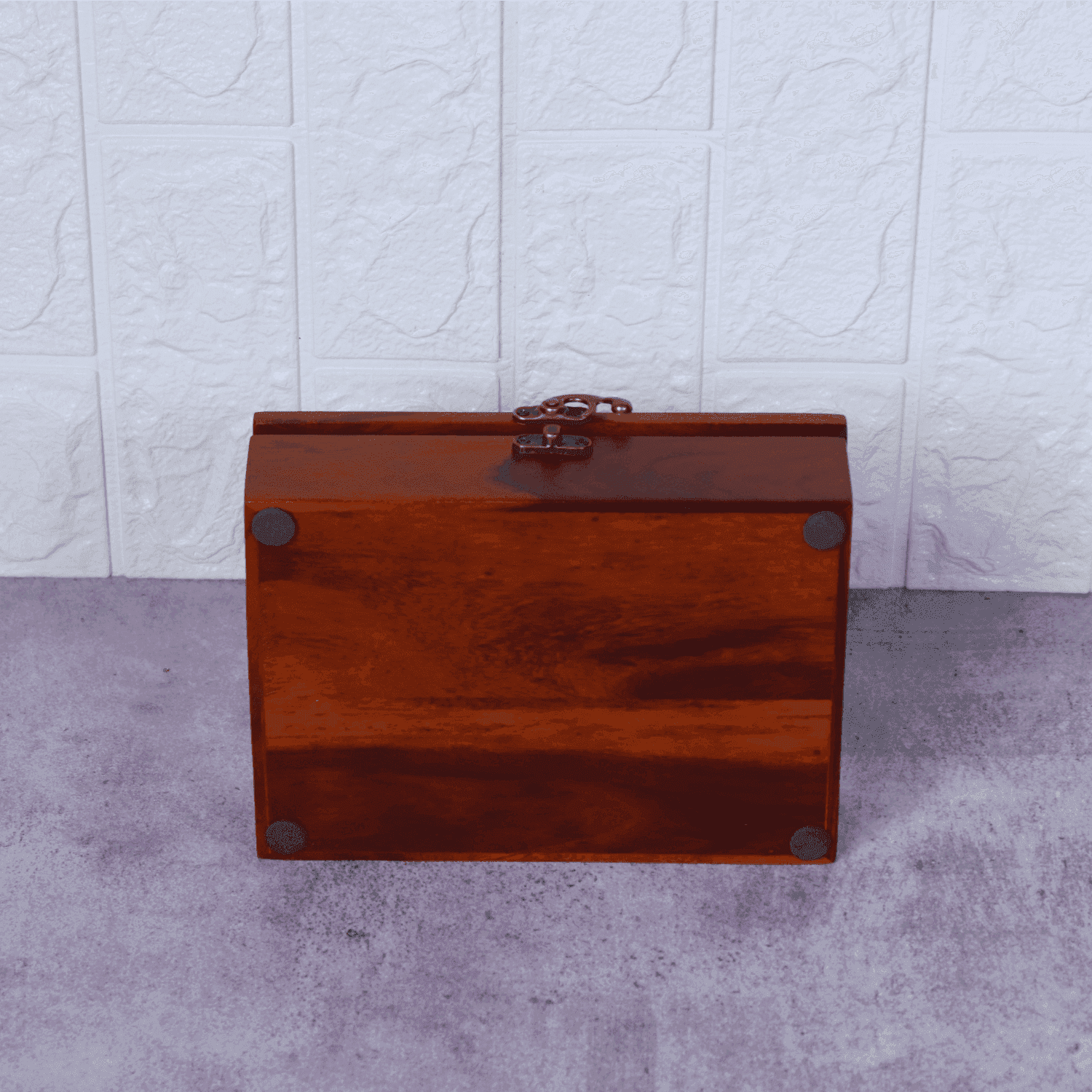 The Wooden Spice box  ( Six Compartment) - LOOSEBUCKET