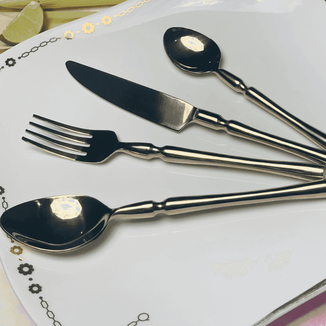 The Champagne Shot PVD Coating Cutlery Set - LOOSEBUCKET