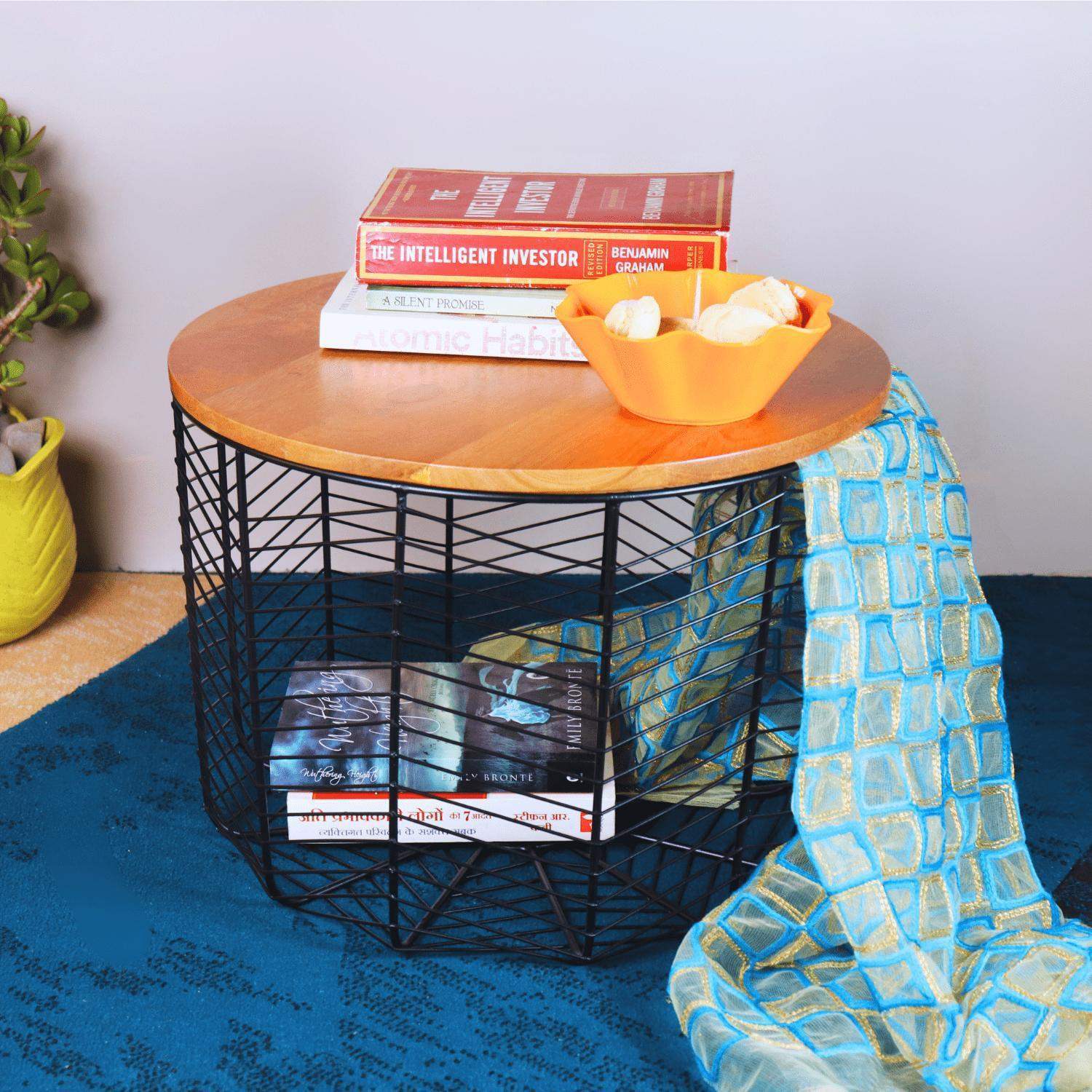 Utility storage basket