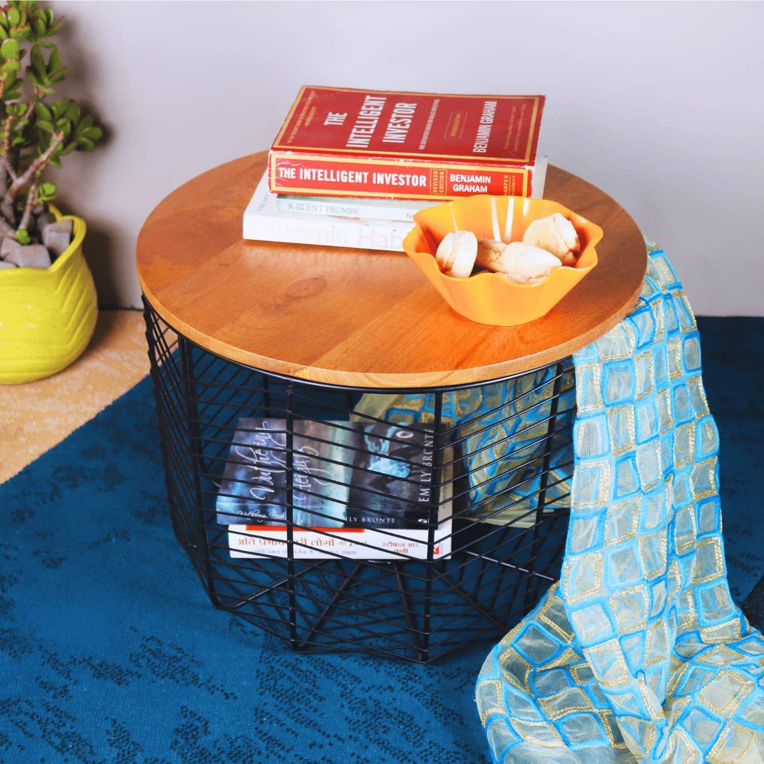 Utility storage basket
