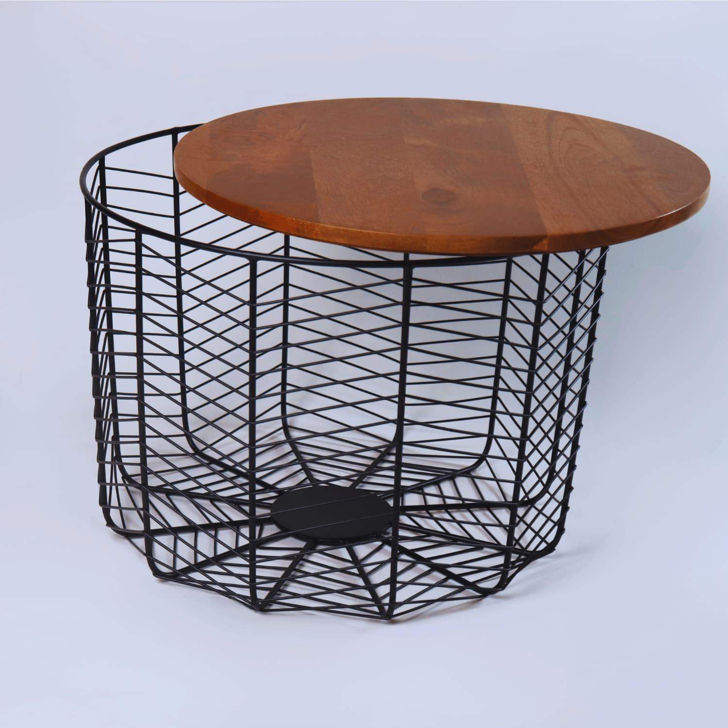 Utility storage basket