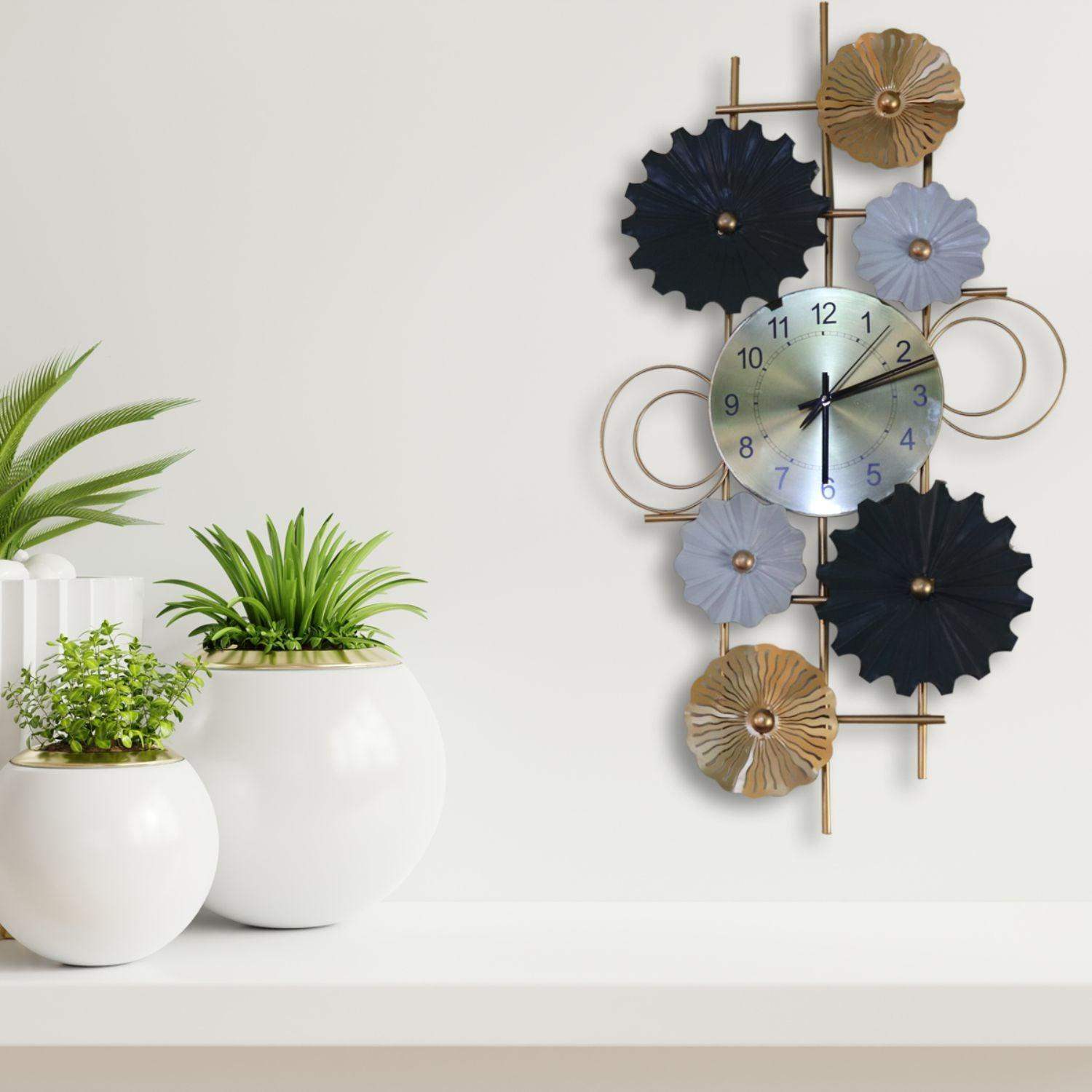 Metal wall Clock (The Time Ring) - LOOSEBUCKET